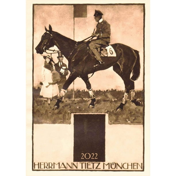 Wall Calendar Pixiluv 2021 Horse Riding Equestrian Vintage Poster Ludwig Hohlwein 12 pages 8x11 Wall Calendar Pixiluv 2021 Horse Riding Equestrian Vintage Poster Ludwig Hohlwein 12 pages 8x11